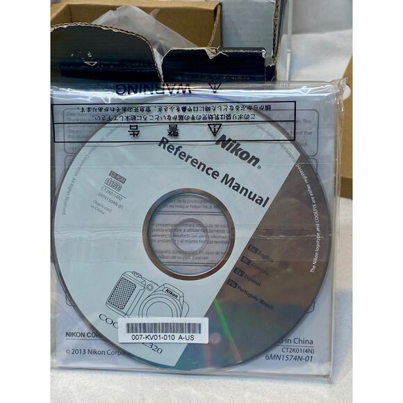 Nikon COOLPIX L320 16.1MP Digital Camera Black 26X Optical Zoom Wide Tested - Picture 8 of 10